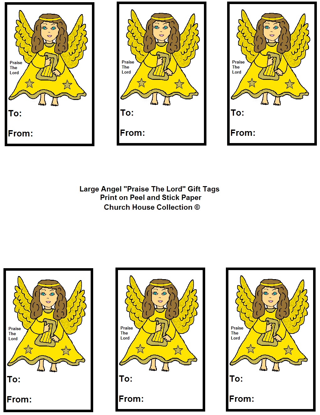 Angel Praise The Lord Sunday School Lesson For Kids